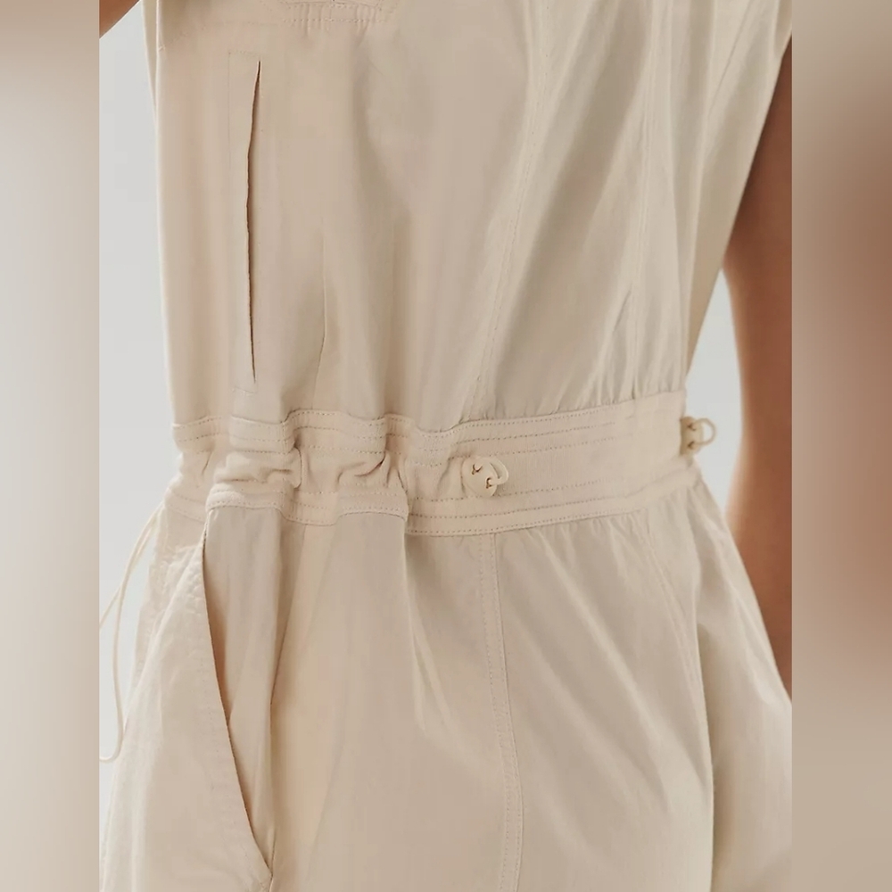 Anthropologie Daily Practice Soller Drawstring Jumpsuit - Picture 3 of 14